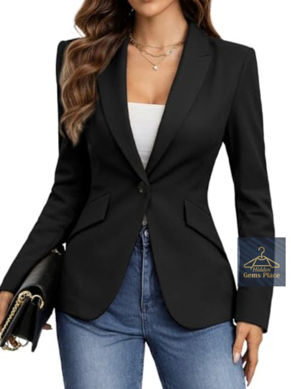 Slim Fit Knitted Blazer Women Business Casual Shawl Collar Long Sleeve Office